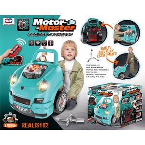 Xiongcheng Motor-Master Engine Workshop Blue 61 Pieces